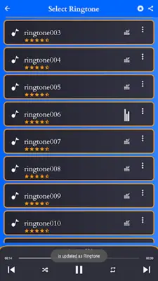International Ringtones Songs android App screenshot 1