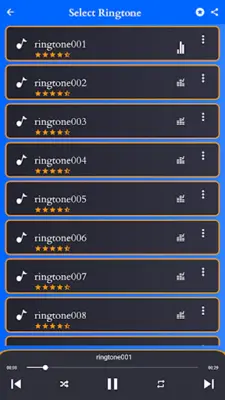 International Ringtones Songs android App screenshot 3